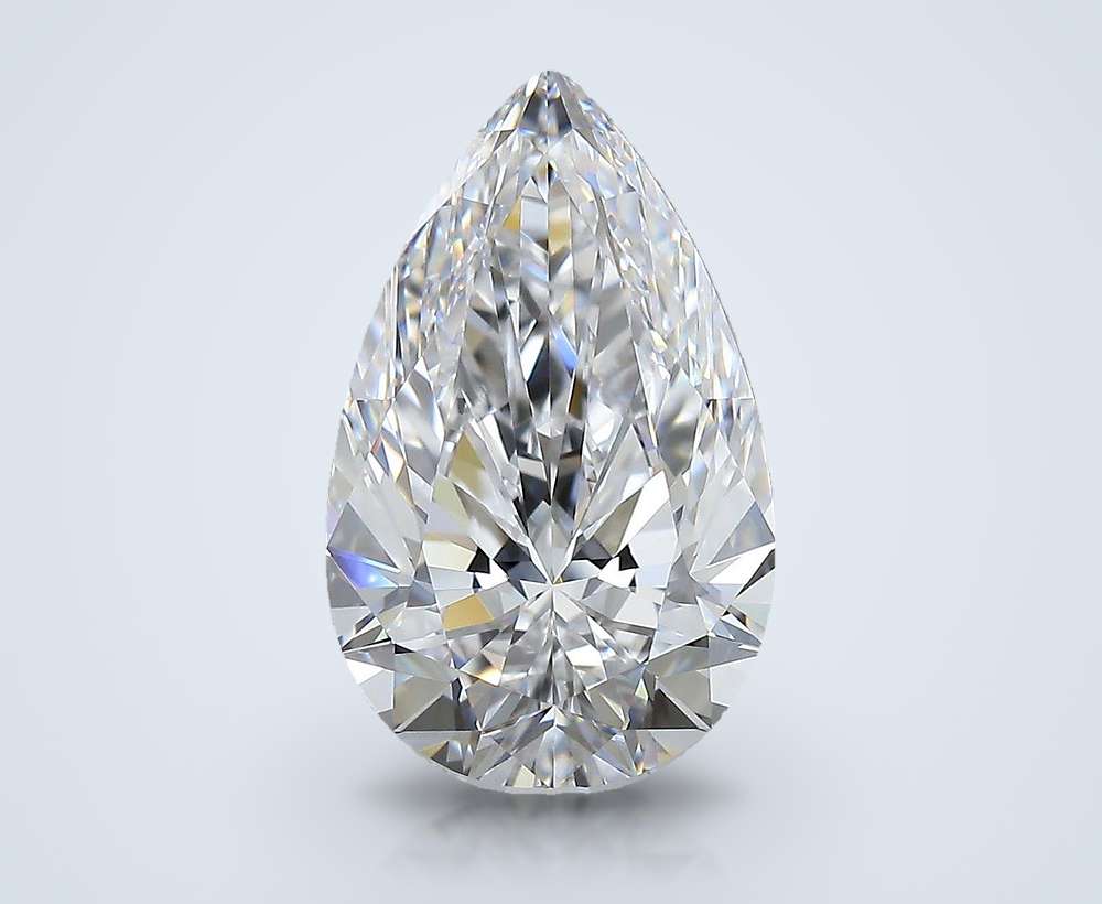 4.54 Carat Pear Natural Diamond