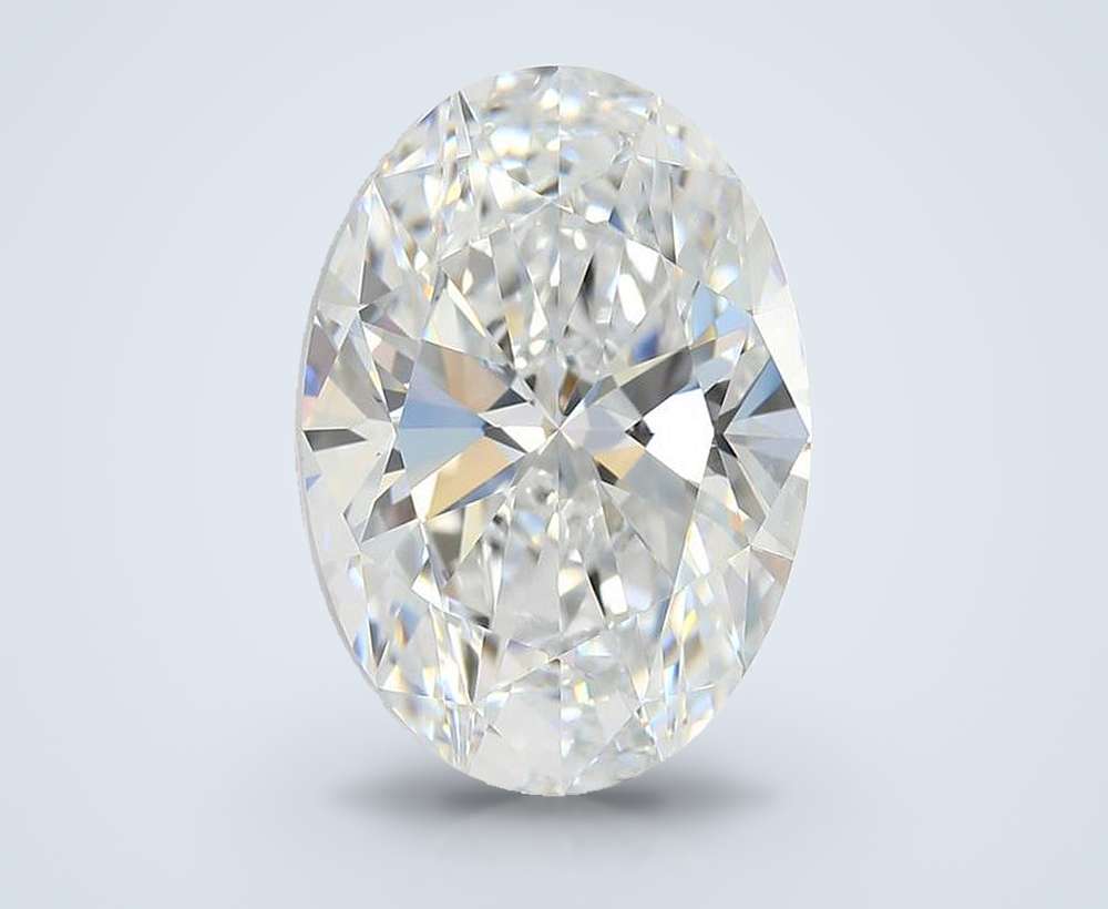 5.01 Carat Oval Lab Diamond