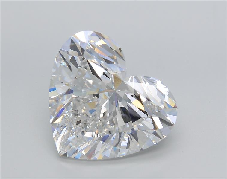 11.01ct F VS1 Very Good Cut Heart Lab Grown Diamond