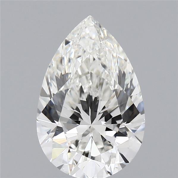 2.60ct G VS1 Rare Carat Ideal Cut Pear Lab Grown Diamond