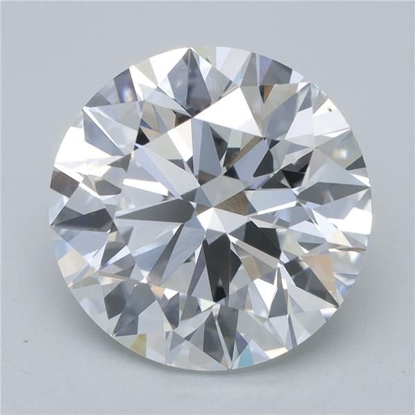 5.70ct E VS1 Rare Carat Ideal Cut Round Lab Grown Diamond