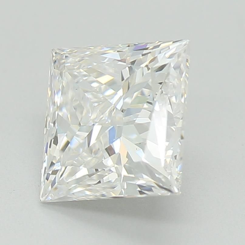 1.09ct D VS1 Rare Carat Ideal Cut Princess Lab Grown Diamond