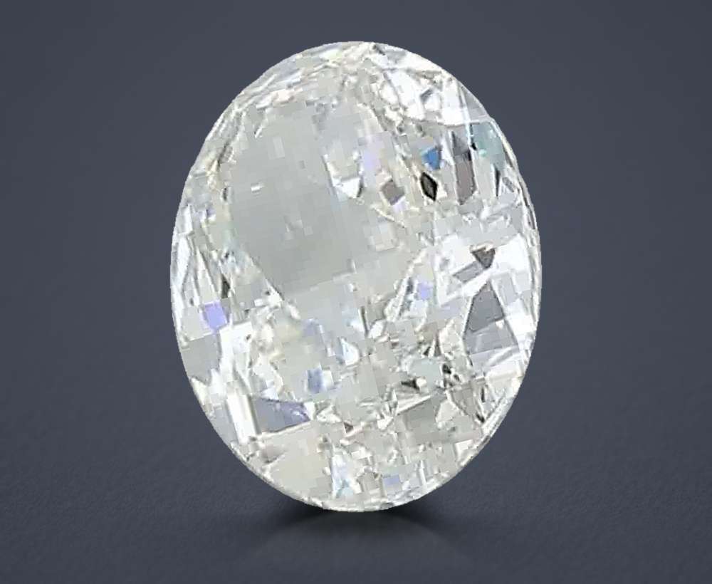 0.71 Carat Oval Natural Diamond