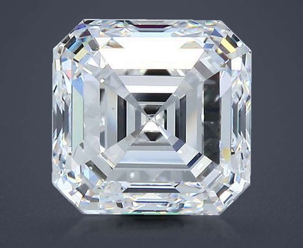 4.01 Carat Asscher Natural Diamond