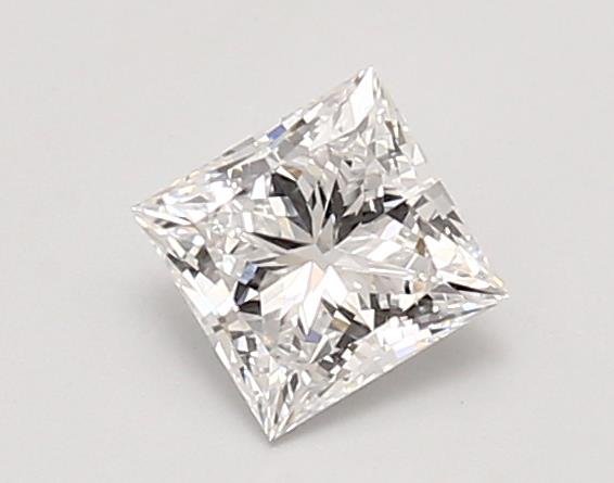 0.84ct D VVS2 Rare Carat Ideal Cut Princess Lab Grown Diamond