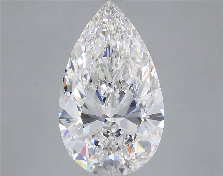 5.57 Carat Pear Lab Diamond