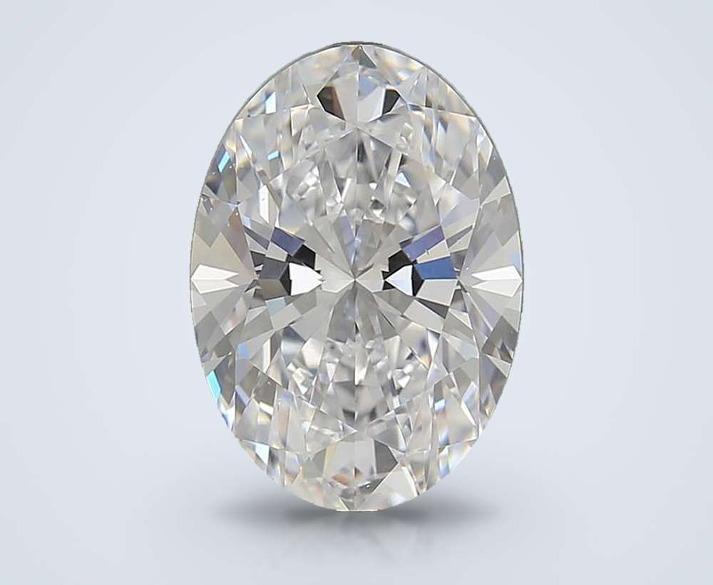 4.00 Carat Oval Lab Diamond