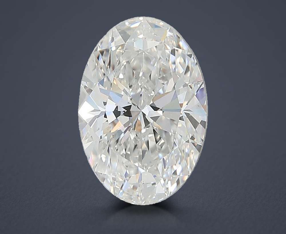2.54 Carat Oval Lab Diamond