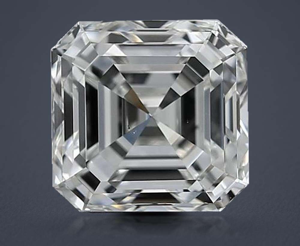 1.51 Carat Asscher Natural Diamond
