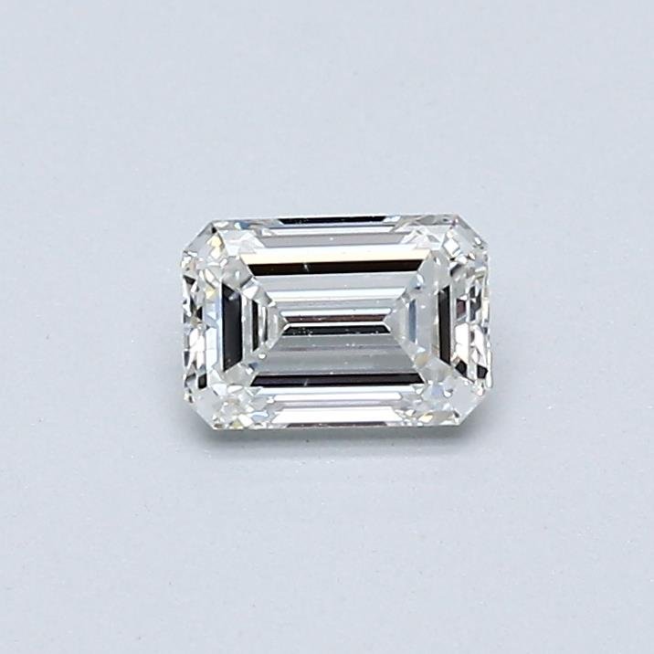 0.33ct F SI2 Rare Carat Ideal Cut Emerald Diamond