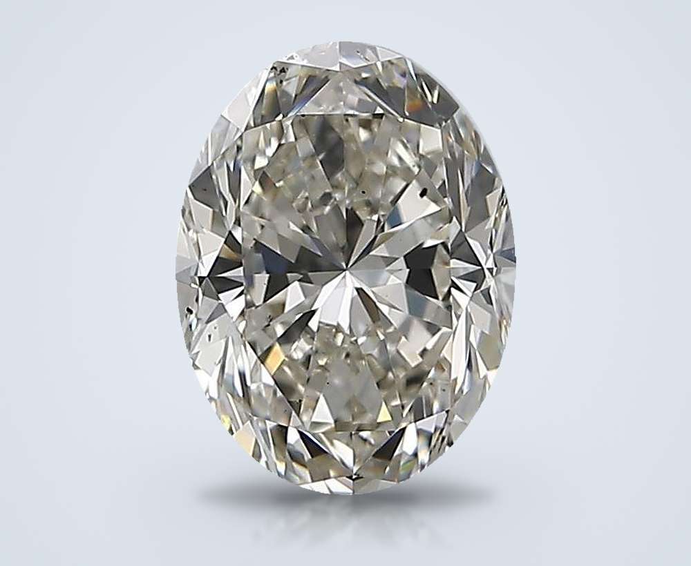 2.50 Carat Oval Natural Diamond