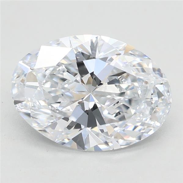 1.50ct D VS1 Rare Carat Ideal Cut Oval Lab Grown Diamond