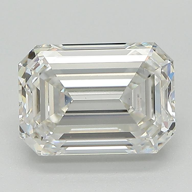 2.03ct I VS1 Rare Carat Ideal Cut Emerald Lab Grown Diamond