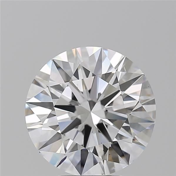 5.01ct D VS2 Rare Carat Ideal Cut Round Diamond