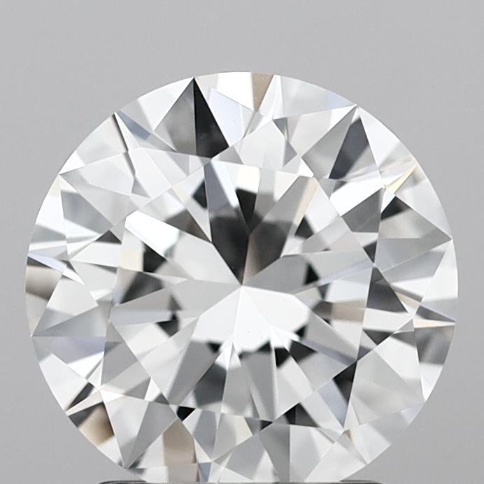 4.03ct D VS2 Rare Carat Ideal Cut Round Diamond
