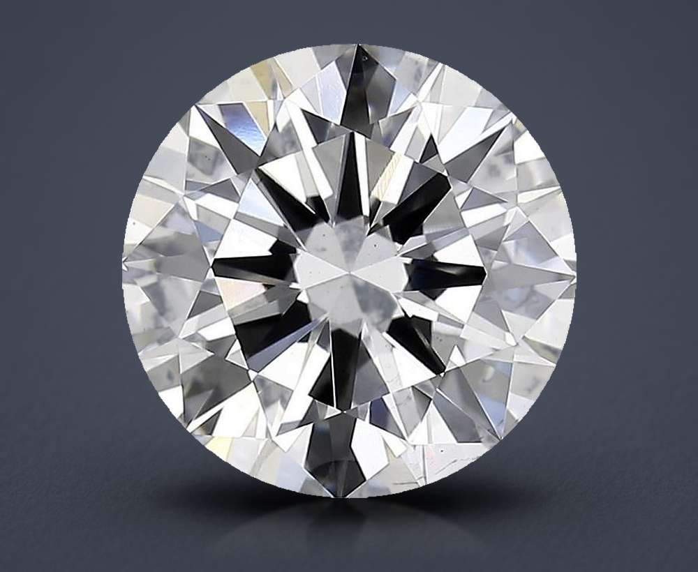 3.80 Carat Round Lab Diamond