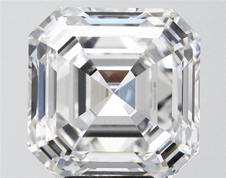 9.13ct E VVS2 Excellent Cut Asscher Lab Grown Diamond