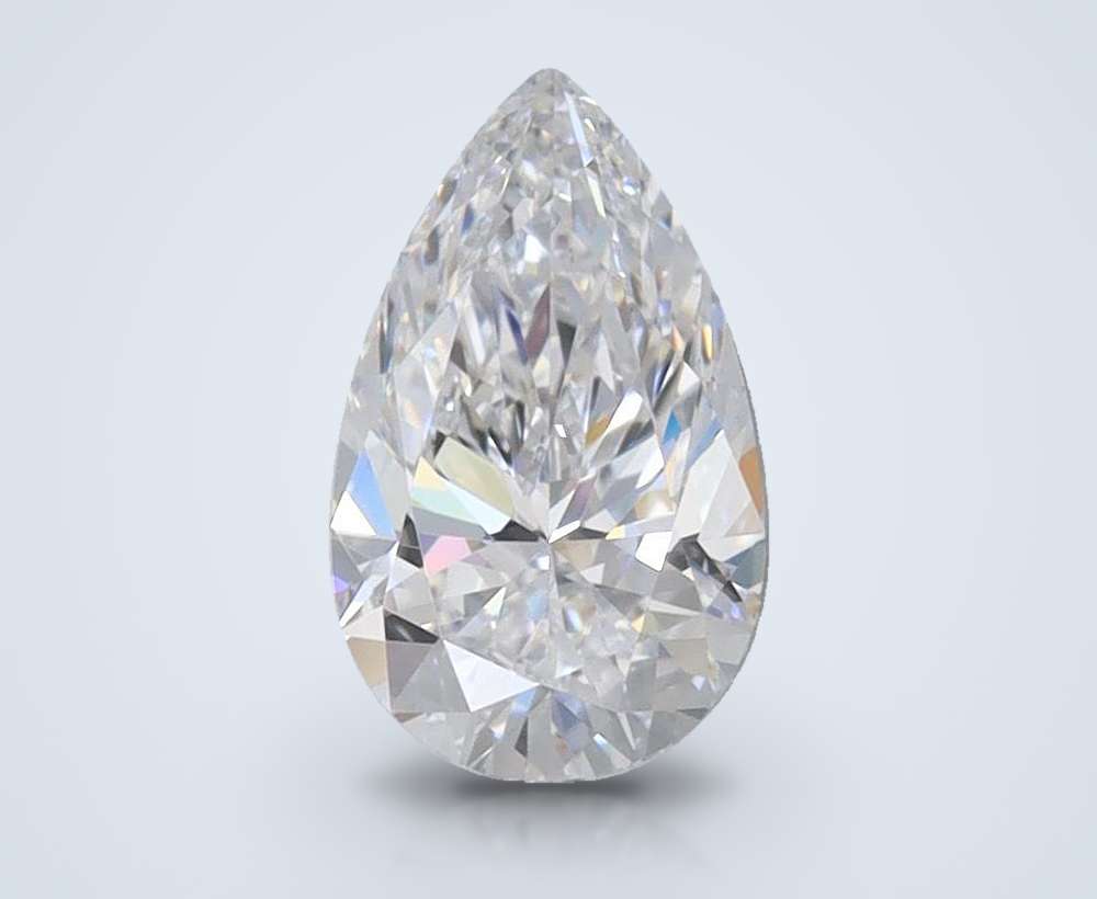 1.00 Carat Pear Lab Diamond