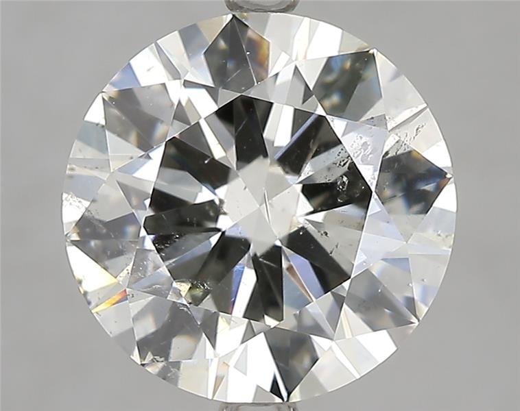 4.01ct I SI2 Excellent Cut Round Diamond