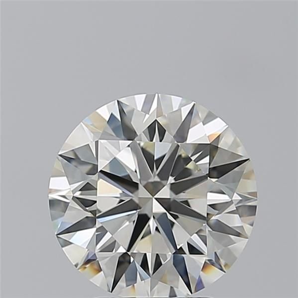 3.01ct H IF Rare Carat Ideal Cut Round Diamond