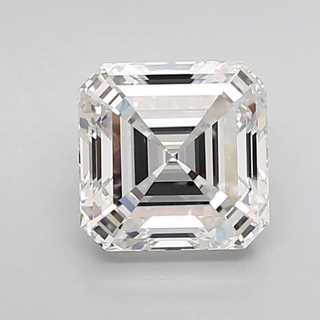 2.01ct F VS1 Rare Carat Ideal Cut Asscher Lab Grown Diamond