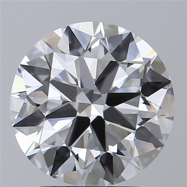 2.44ct D VS1 Rare Carat Ideal Cut Round Lab Grown Diamond