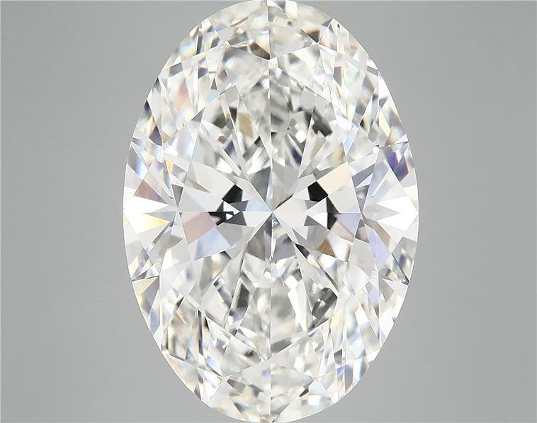 10.50ct F VVS2 Rare Carat Ideal Cut Oval Lab Grown Diamond