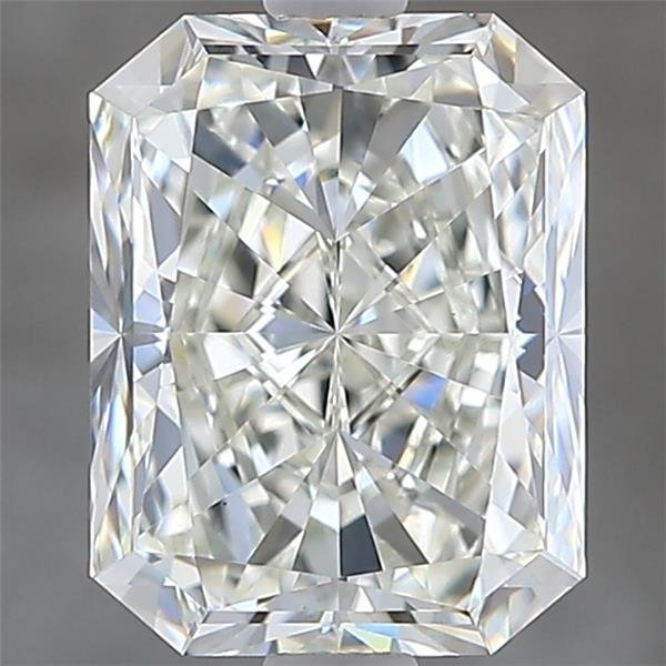 2.50ct J VS2 Rare Carat Ideal Cut Radiant Diamond