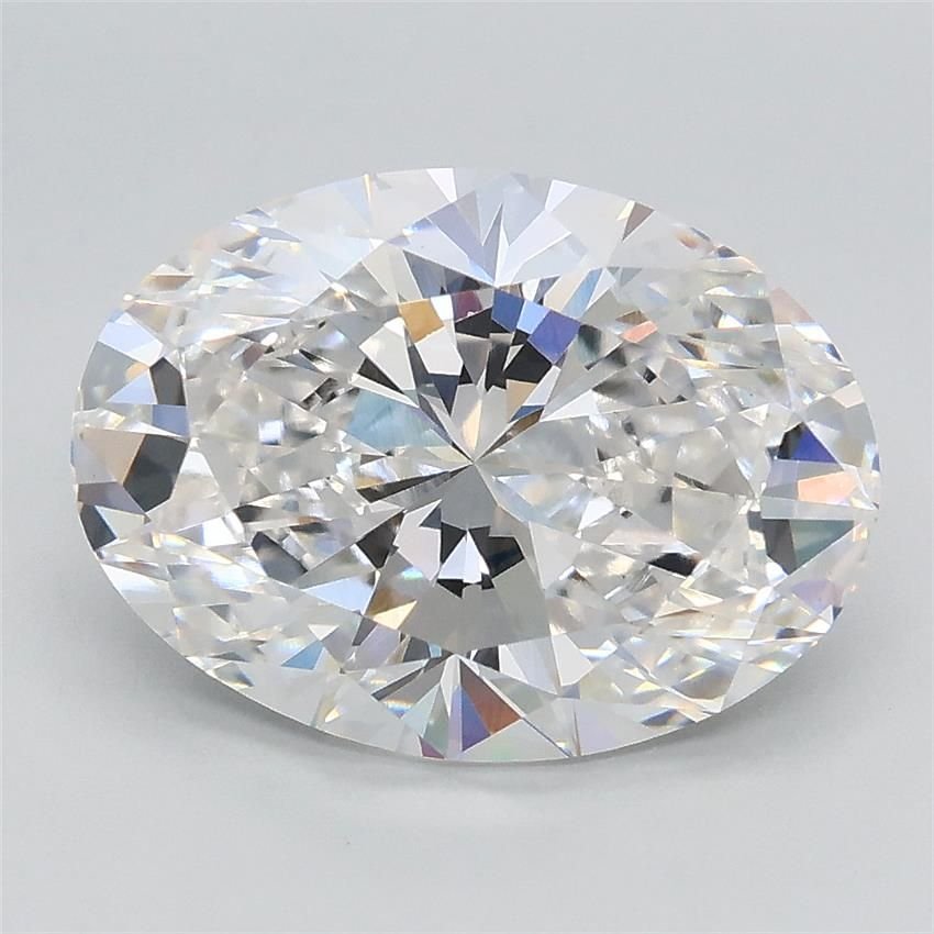 3.08ct E VVS2 Rare Carat Ideal Cut Oval Lab Grown Diamond