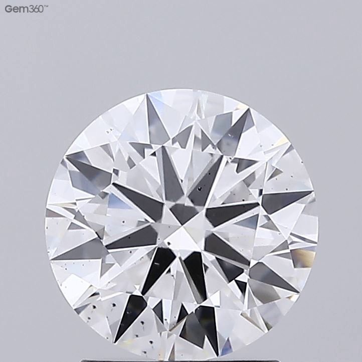 2.01ct D SI1 Rare Carat Ideal Cut Round Lab Grown Diamond