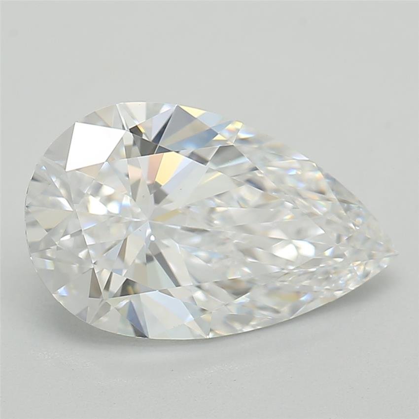 1.33ct D VS1 Rare Carat Ideal Cut Pear Lab Grown Diamond