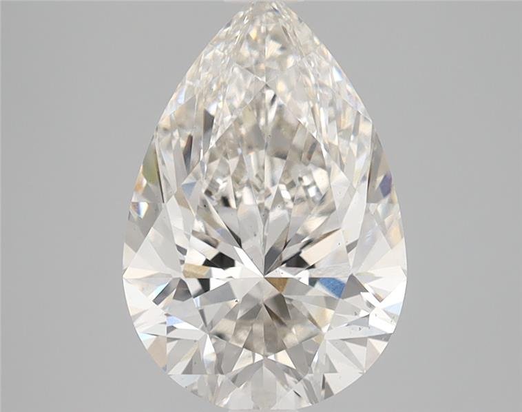 2.56ct H VS1 Rare Carat Ideal Cut Pear Lab Grown Diamond