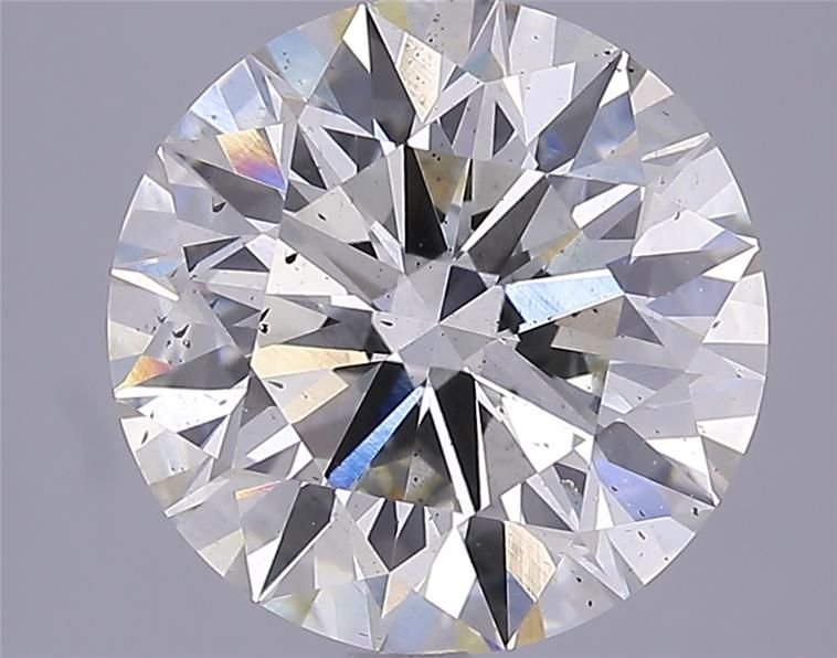 4.59ct I SI1 Rare Carat Ideal Cut Round Lab Grown Diamond