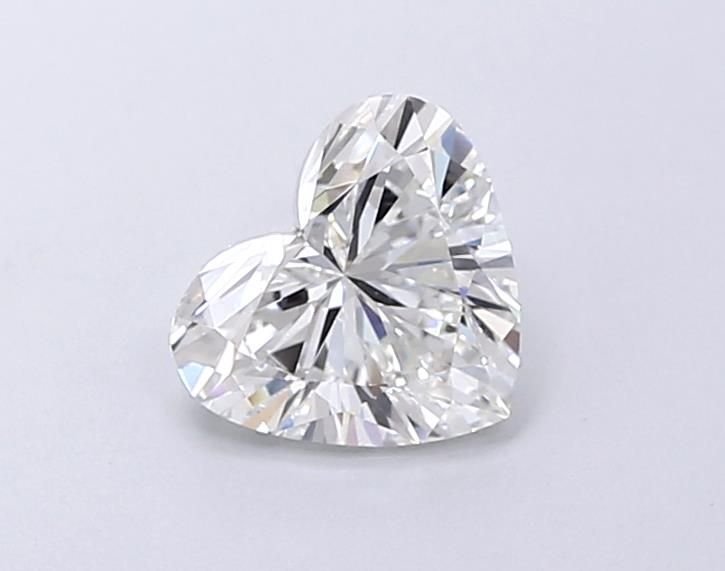 0.99ct F VVS2 Very Good Cut Heart Lab Grown Diamond