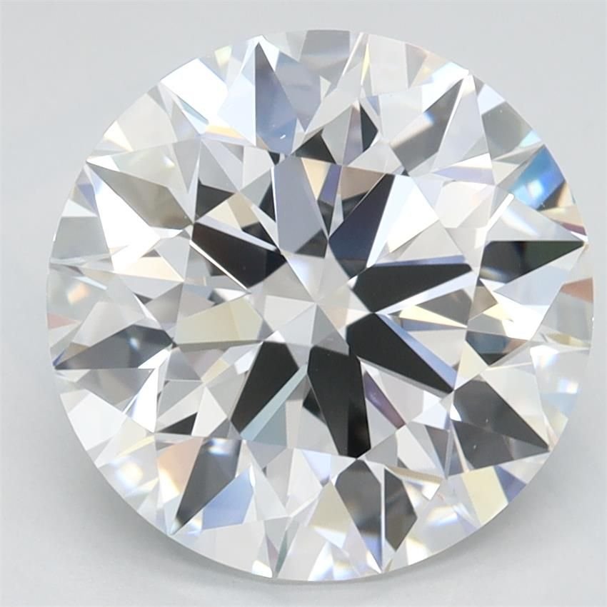 3.39ct D IF Rare Carat Ideal Cut Round Lab Grown Diamond