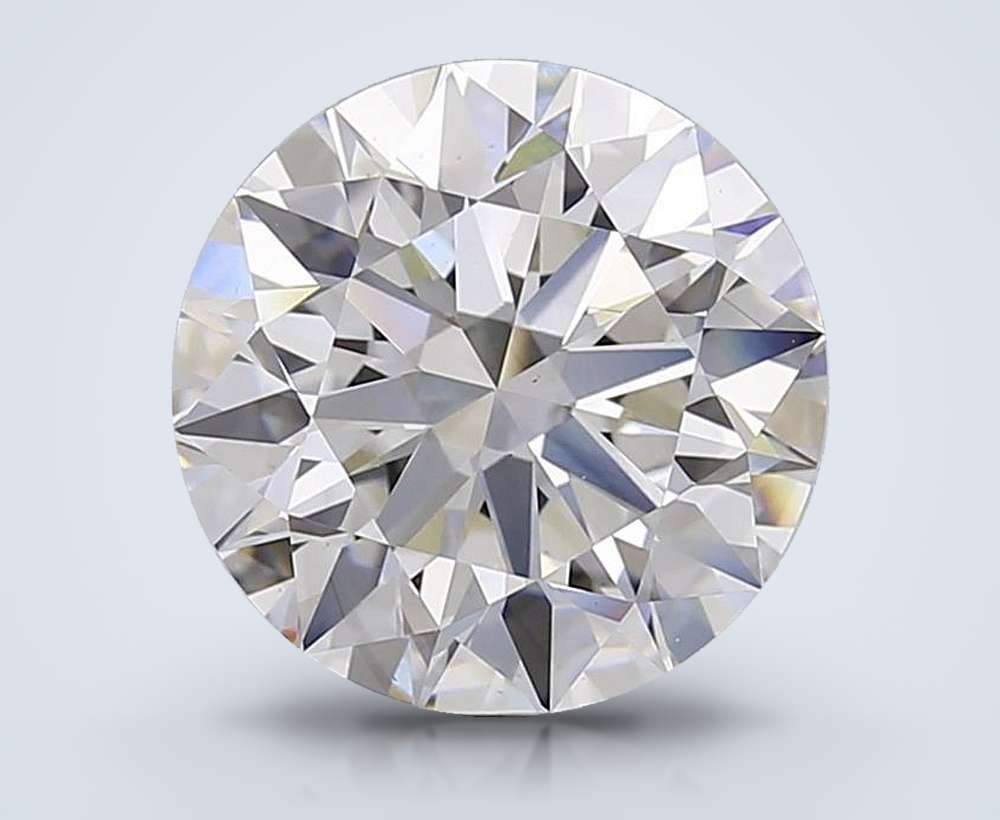 5.50 Carat Round Lab Diamond