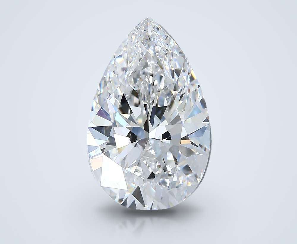 3.58 Carat Pear Natural Diamond