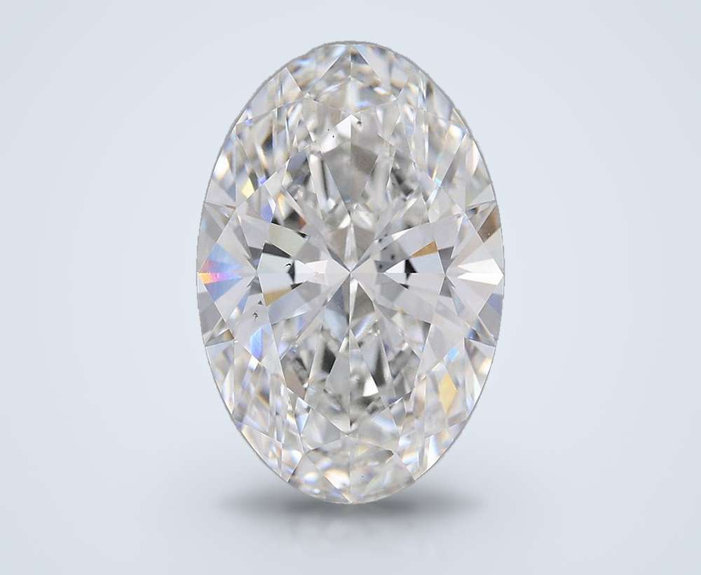 6.21 Carat Oval Lab Diamond
