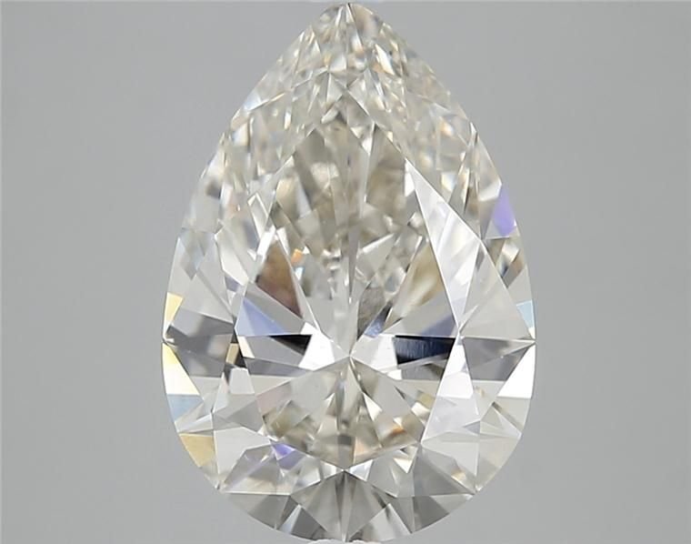 4.26ct I VS1 Rare Carat Ideal Cut Pear Lab Grown Diamond