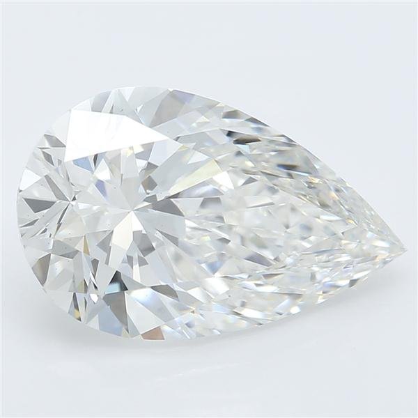 2.79ct G VS1 Rare Carat Ideal Cut Pear Lab Grown Diamond