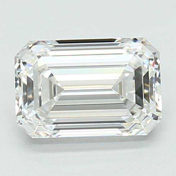 1.10ct E VVS1 Rare Carat Ideal Cut Emerald Lab Grown Diamond