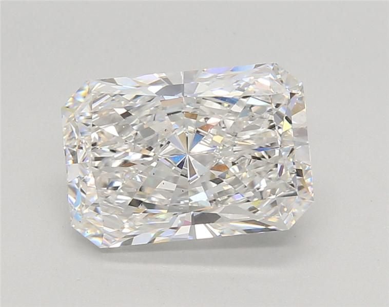 3.02ct D VS1 Rare Carat Ideal Cut Radiant Lab Grown Diamond