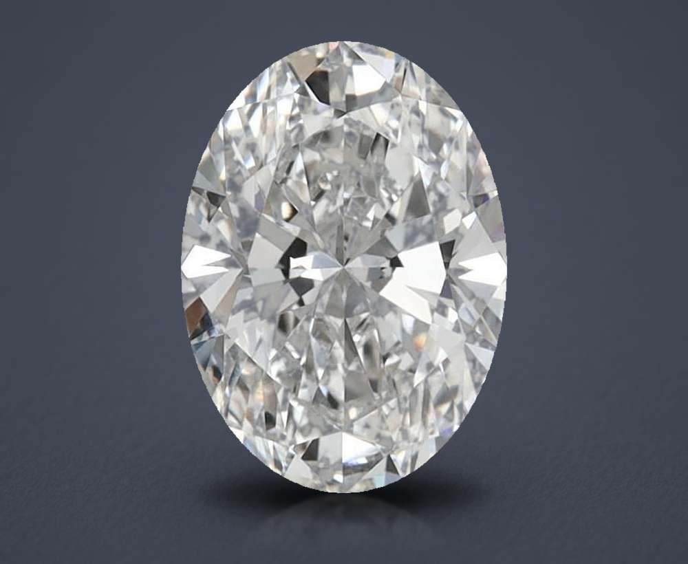 1.46 Carat Oval Lab Diamond