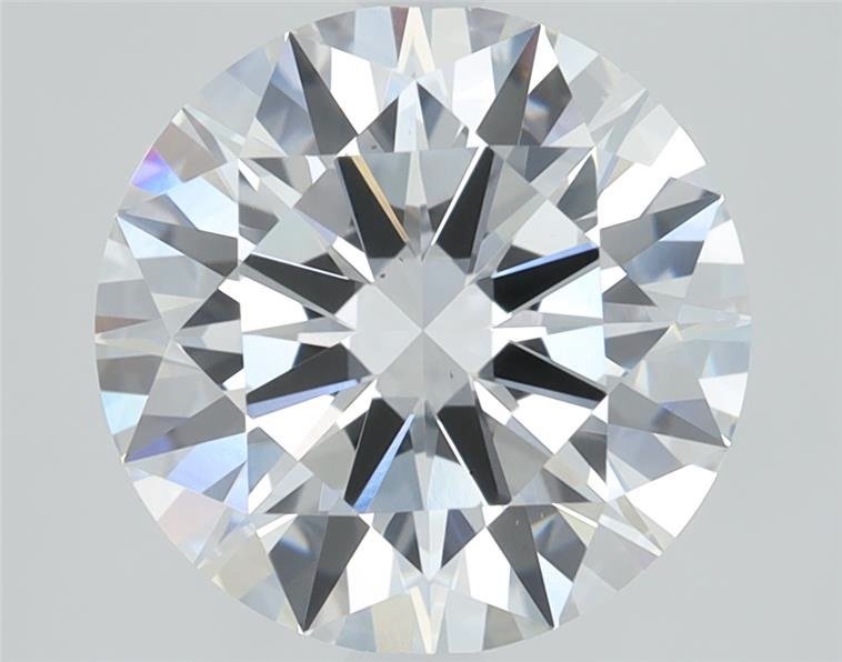 2.46ct D VS1 Excellent Cut Round Lab Grown Diamond