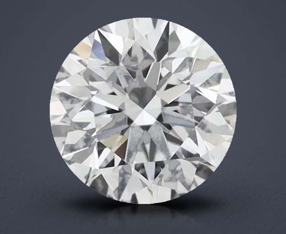 0.63 Carat Round Natural Diamond