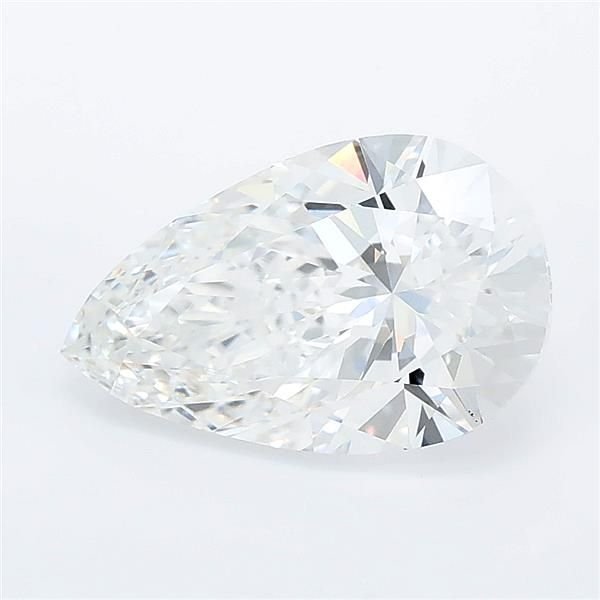 2.49ct E VS2 Very Good Cut Pear Lab Grown Diamond