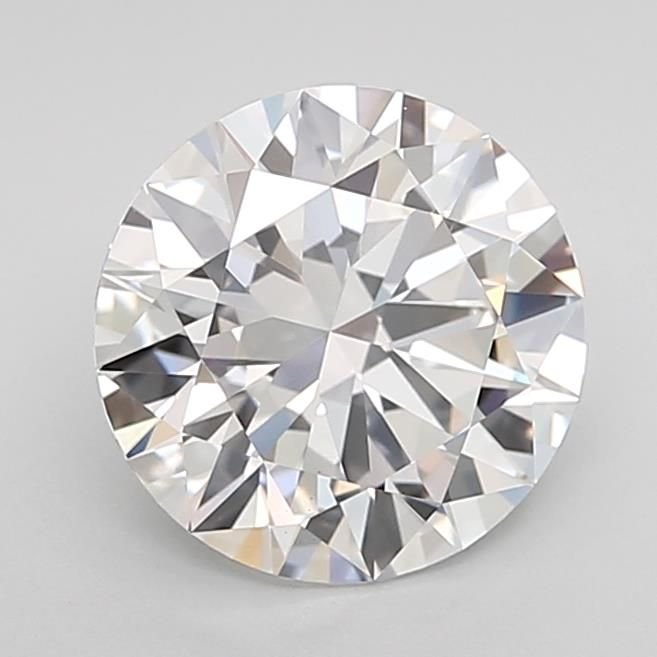 2.01ct D VS1 Excellent Cut Round Lab Grown Diamond