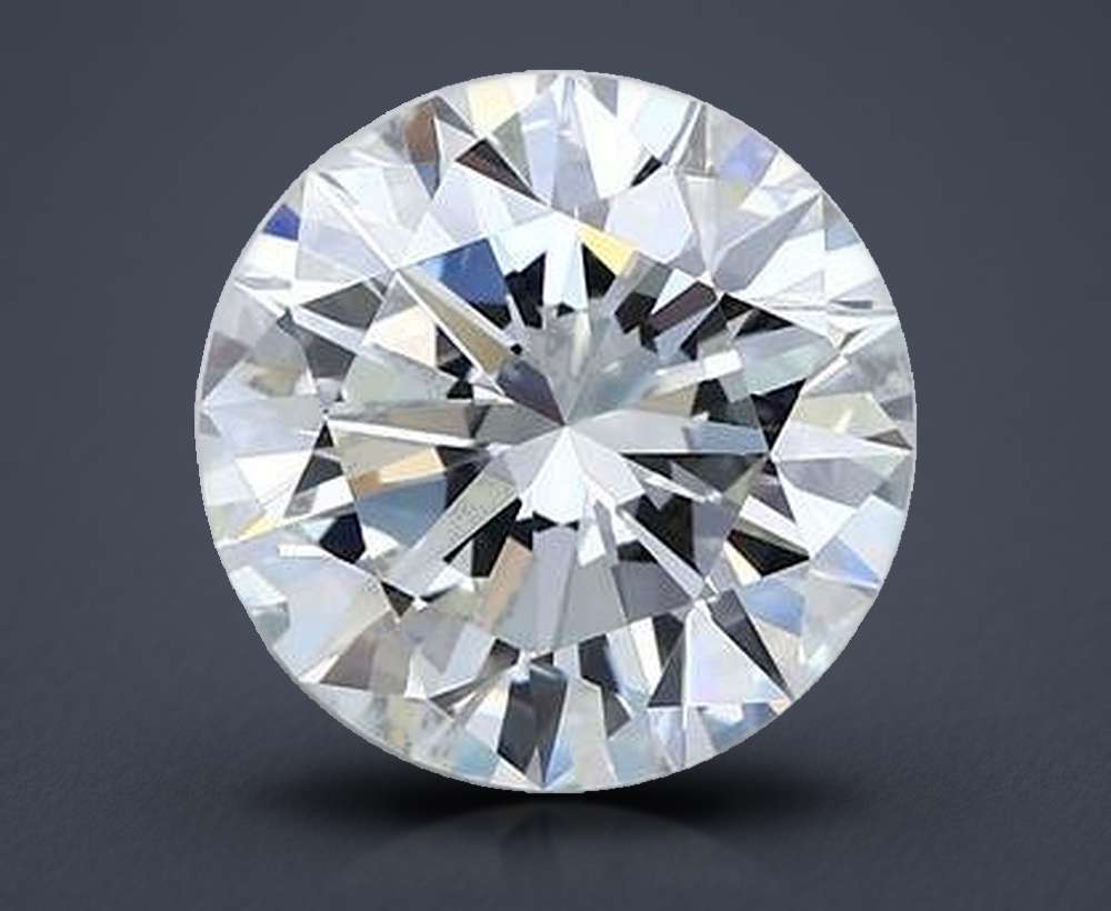 3.83 Carat Round Natural Diamond