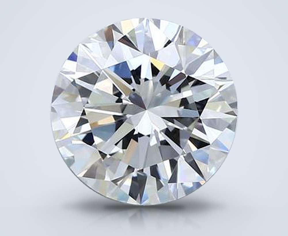 3.83 Carat Round Natural Diamond