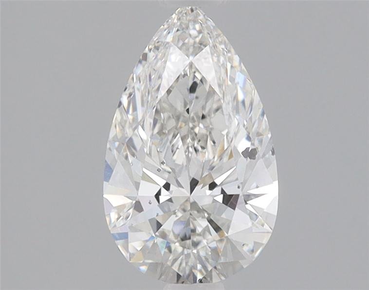 0.96ct F SI2 Rare Carat Ideal Cut Pear Lab Grown Diamond